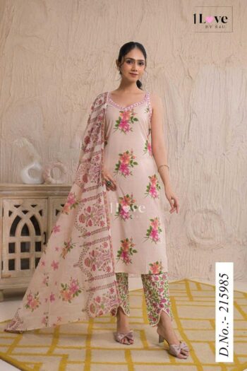 Cotton KESH481 shivali Suits & Dresses Wholesale Ladies Suits Embroidery Suits Cotton Suits Manufacturer