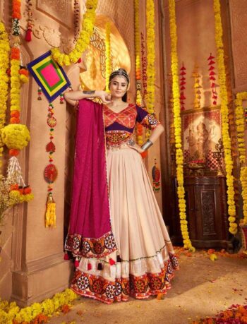 Viscose Rayon RIN202 11001 Lehengas Wholesale Designer Lehenga Embroidered Lehenga Thread Work Lehenga